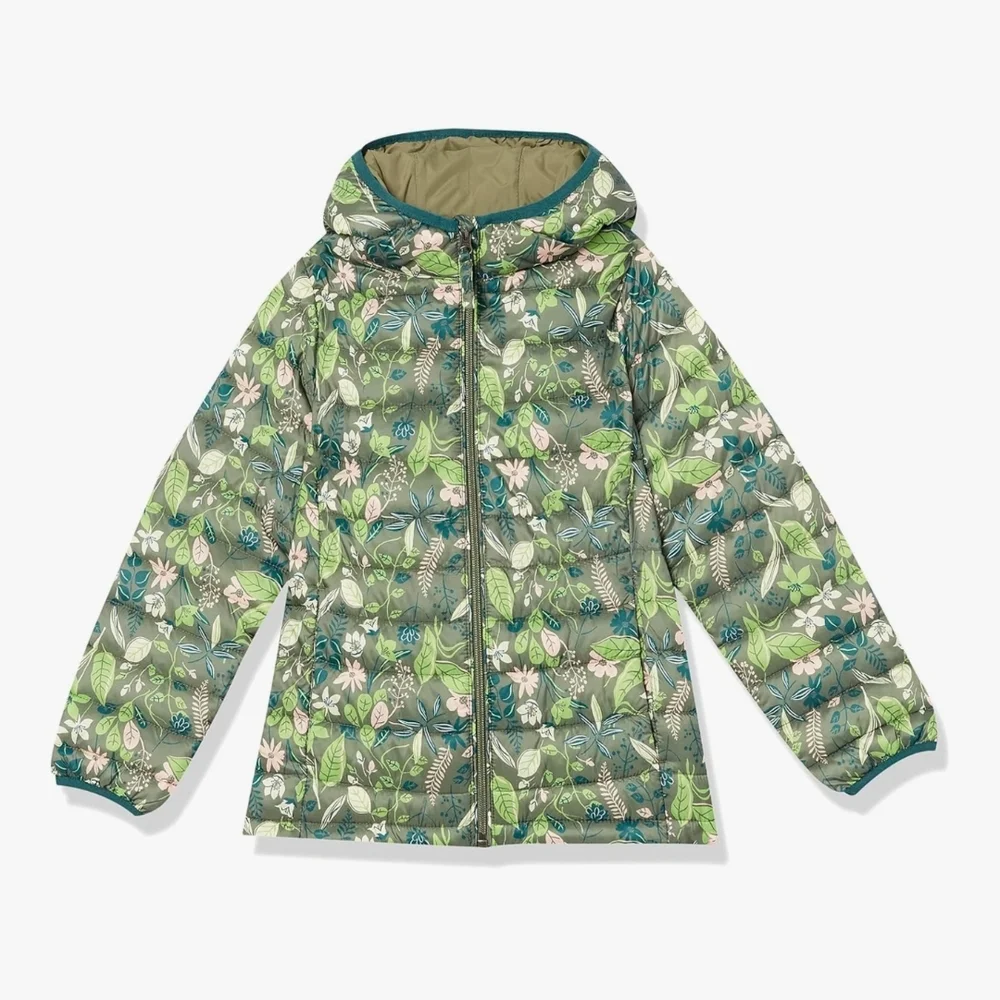 Amazon Essentials Kids Lightweight Hooded Packable Puffer Jacket With Hood - Picture 1 of 4